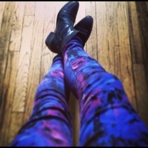 Levis Skinny Watercolor Jeans